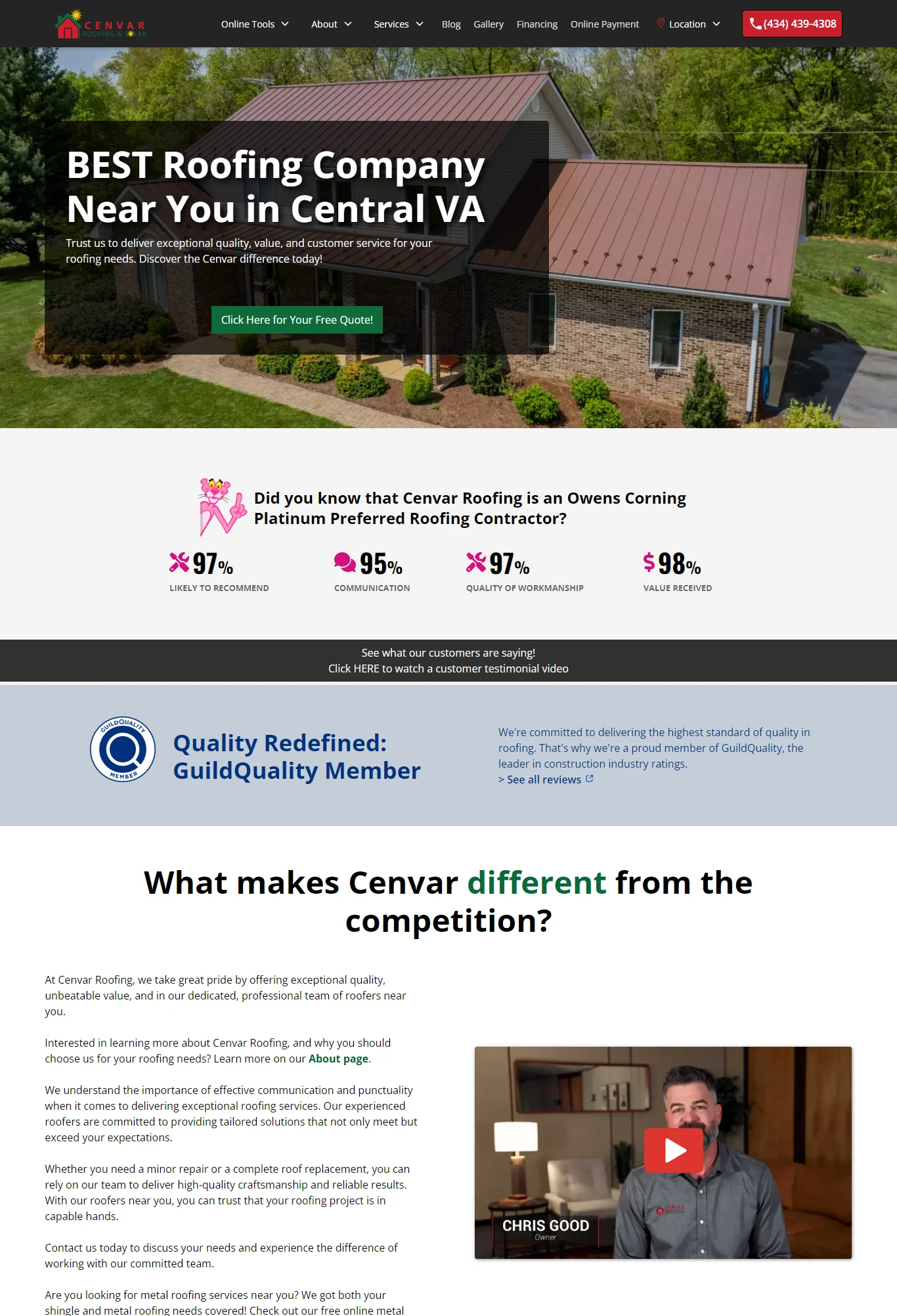 Best Roofing Company